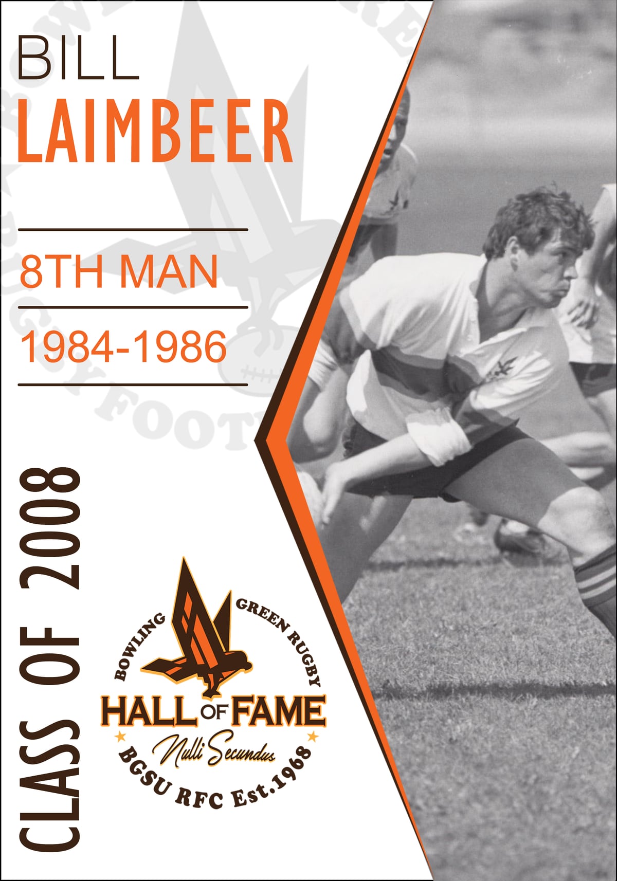 Hall of Fame plaque for Bill Laimbeer, Class of 2008